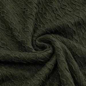 Halter Neck Knitted Mini Dress view 6 | MAUVSTUDIO®