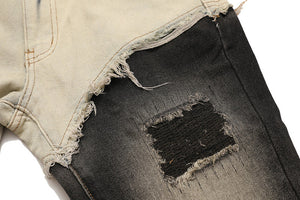 'Halved' Jeans