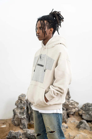 Hoodie avec le Mini Tee Patch en Polaire