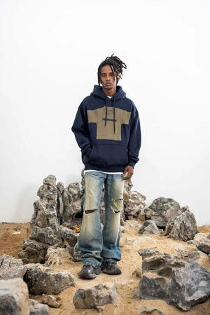 Hoodie avec le Mini Tee Patch en Polaire