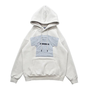 Hoodie avec le Mini Tee Patch en Polaire
