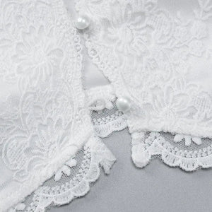 Hook Front Lace Trim Top – MAUVSTUDIO®
