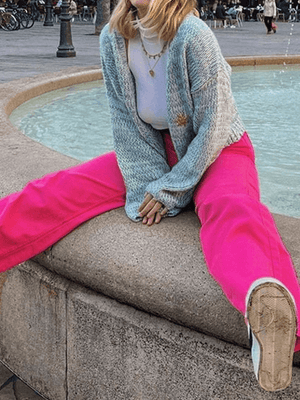 Jean boyfriend décontracté courant