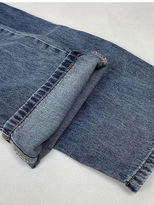 Jean boyfriend délavé clair