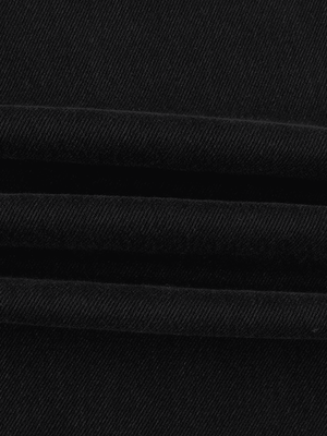 Jean boyfriend rayé noir délavé