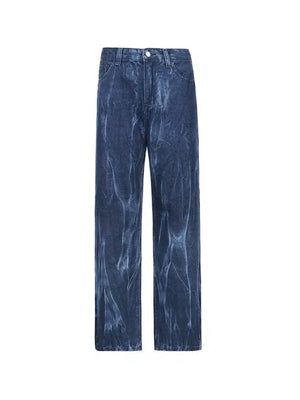 Jean boyfriend vintage tie-dye