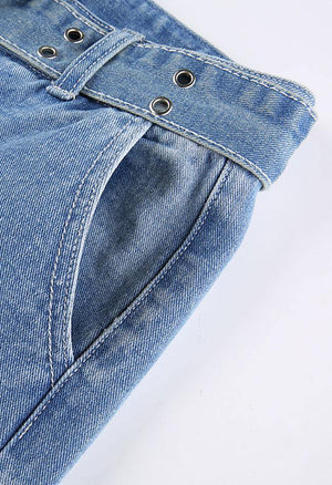 Jean cargo Splice taille mi-haute