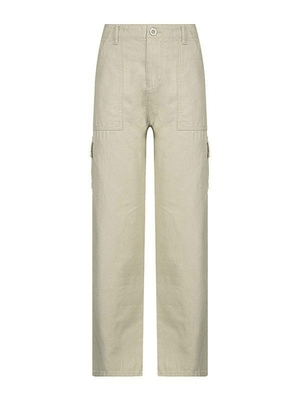 Jean cargo à jambe droite et poche