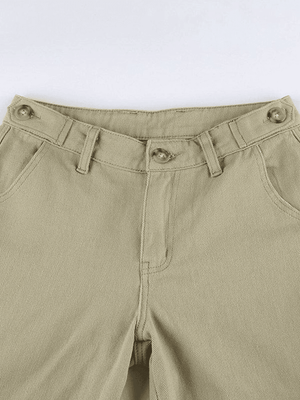 Jean cargo baggy à poches vintage