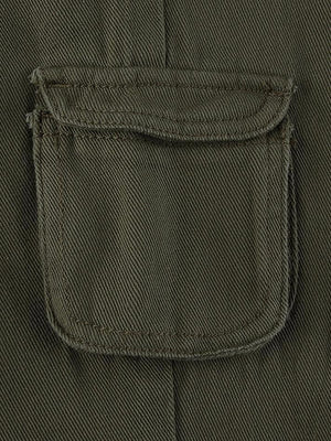 Jean cargo vintage avec poche à boucle