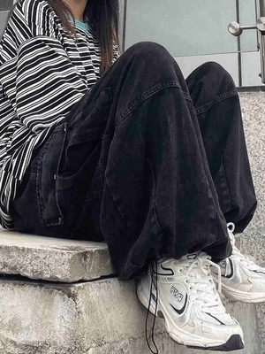 Jean cargo vintage baggy