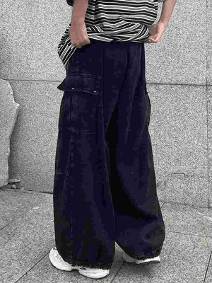 Jean cargo vintage baggy