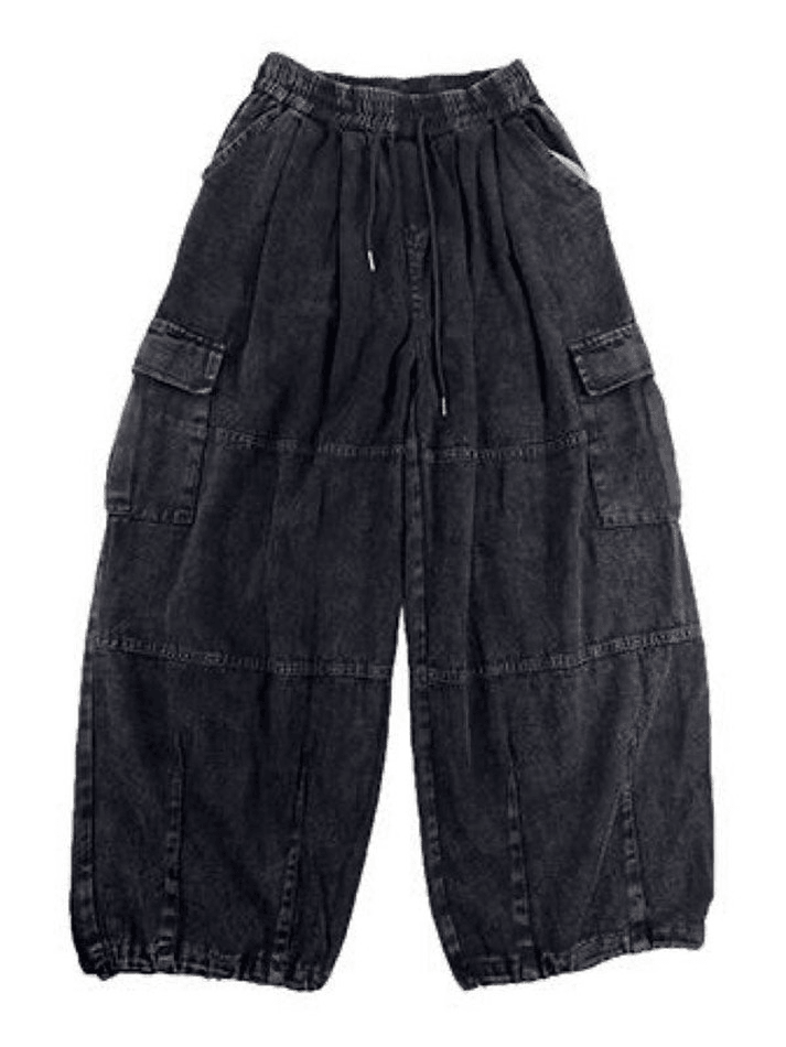 Jean cargo vintage baggy-Jeans-MAUV STUDIO-STREETWEAR-Y2K-CLOTHING