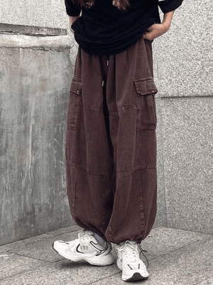 Jean cargo vintage baggy