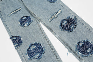 Jean patchwork '126'