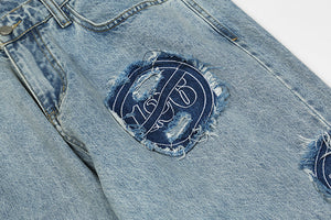 Jean patchwork '126'