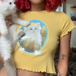 Kitty Love Baby Tee