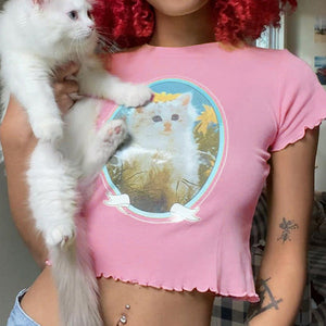 Kitty Love Baby Tee