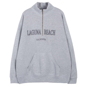 Laguna Beach Zip Up Sweatshirt