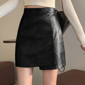 , Y2K skirt styled with a crop top