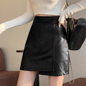 , Y2K skirt styled with a crop top