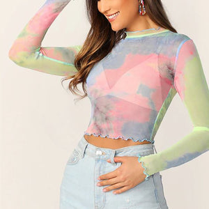Lollipop Mesh Top