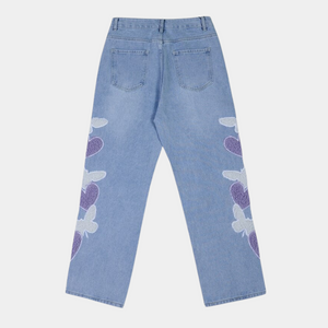 'Love flys' Jeans