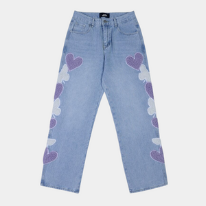 'Love flys' Jeans
