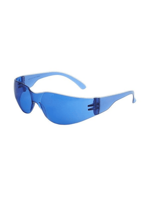 Lunettes de soleil transparentes enveloppantes