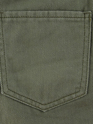 Mini-jupe en jean avec poche plaquée