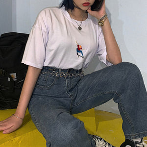 Nollie Embroidered Tee