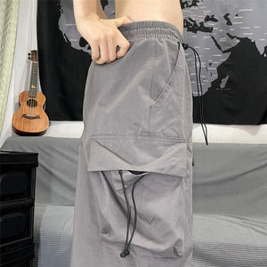 Pantalon Cargo Parachute Baggy Vintage Y2K