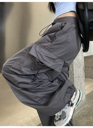 Pantalon Cargo Parachute Y2K