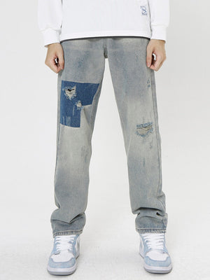 'Patch' Jeans