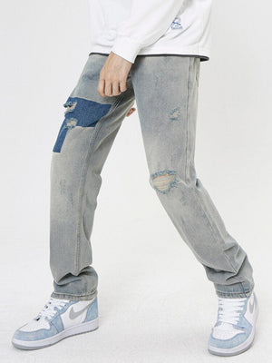 'Patch' Jeans