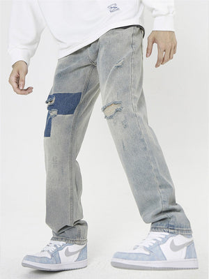 'Patch' Jeans