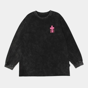 'Pink crowd' T shirt