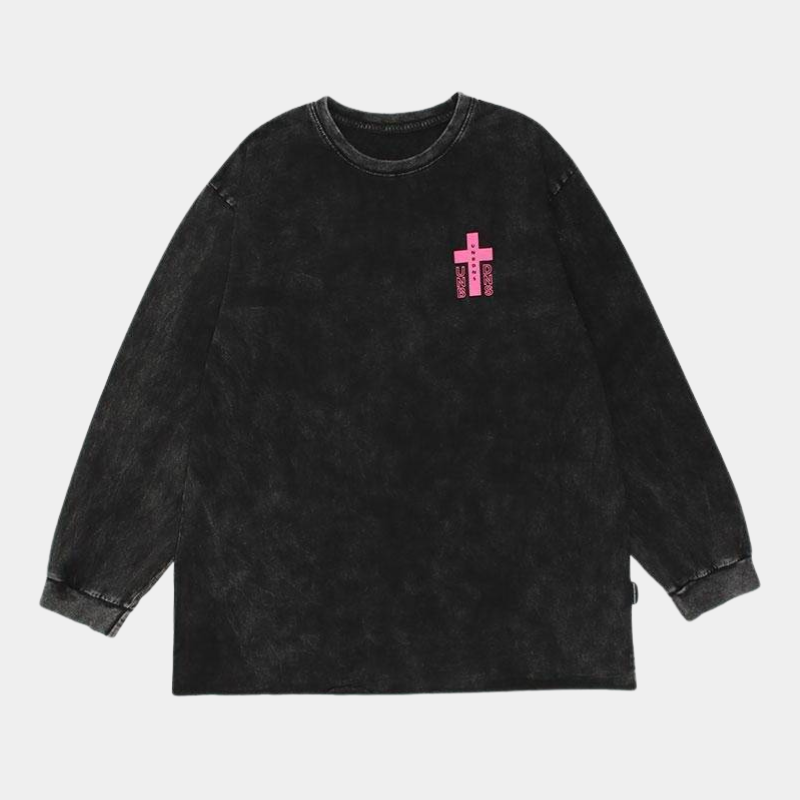 'Pink crowd' T shirt