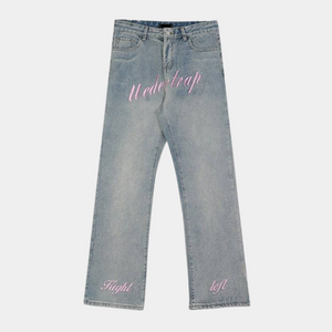 'Pink vision' Jeans