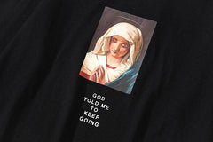 'Praying' T shirt-T-Shirts-MAUV STUDIO-STREETWEAR-Y2K-CLOTHING