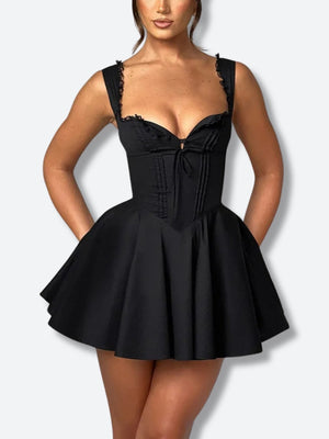 Princess Corset Mini Dress view 11 | MAUVSTUDIO®