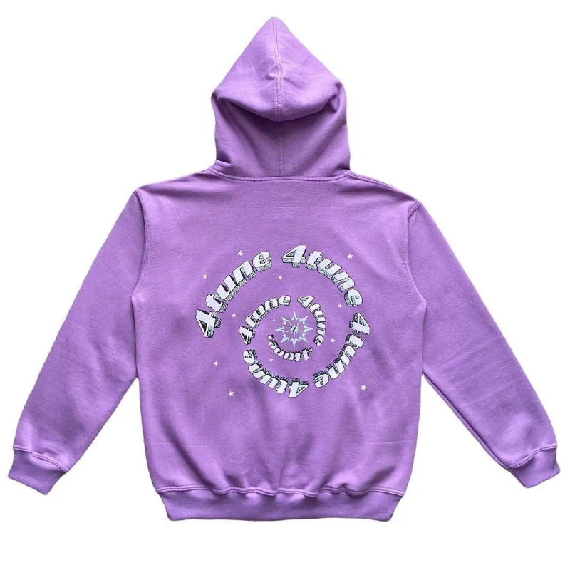 Purple full zip hoodie | y2k streetwear – MAUV STUDIO®