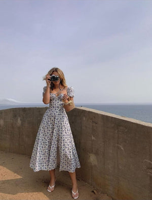 Robe longue bardot "Sofia"