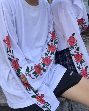 Rose Long Sleeve T-Shirt