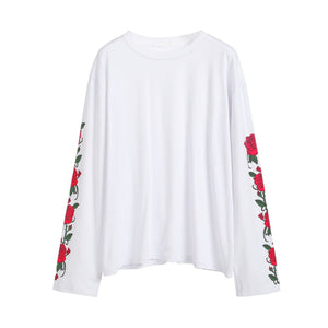 Rose Long Sleeve T-Shirt