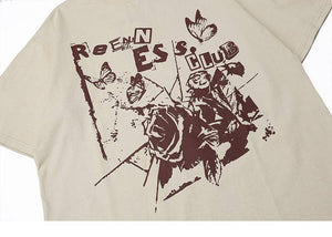 'Rose club' T shirt