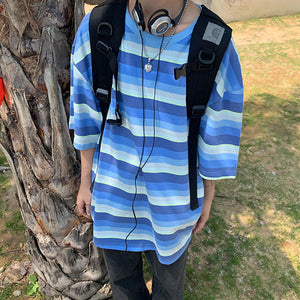 Run Your Game Striped T-Shirt