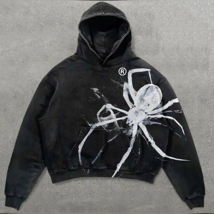 Spider Hoodie Y2K