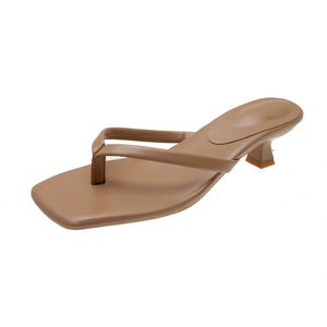Sandales Slides Low Heel Street Style Y2K – MAUVSTUDIO®