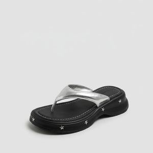 Sandales Tongs Platform Y2K Wedge EVA – MAUVSTUDIO®
